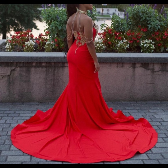 Elegant formal gown by designer RMILLS - Picture 2 of 5